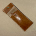 "Blondy" - glasses case made of horse leather