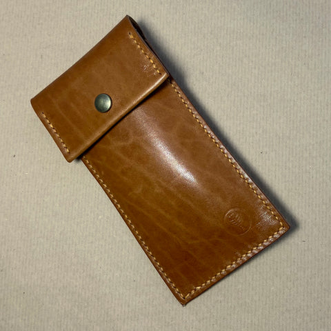 "Blondy" - glasses case made of horse leather