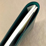 Ledereinband für Notizbücher Racing Green