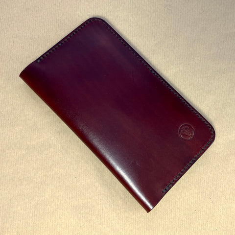 Cowhide travel wallet 