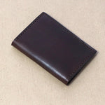 Handmade Minimal Wallet "Old Club" 