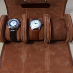 Luxurious watch roll made of cowhide