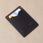 Credit or business card holder "Oxblood"
